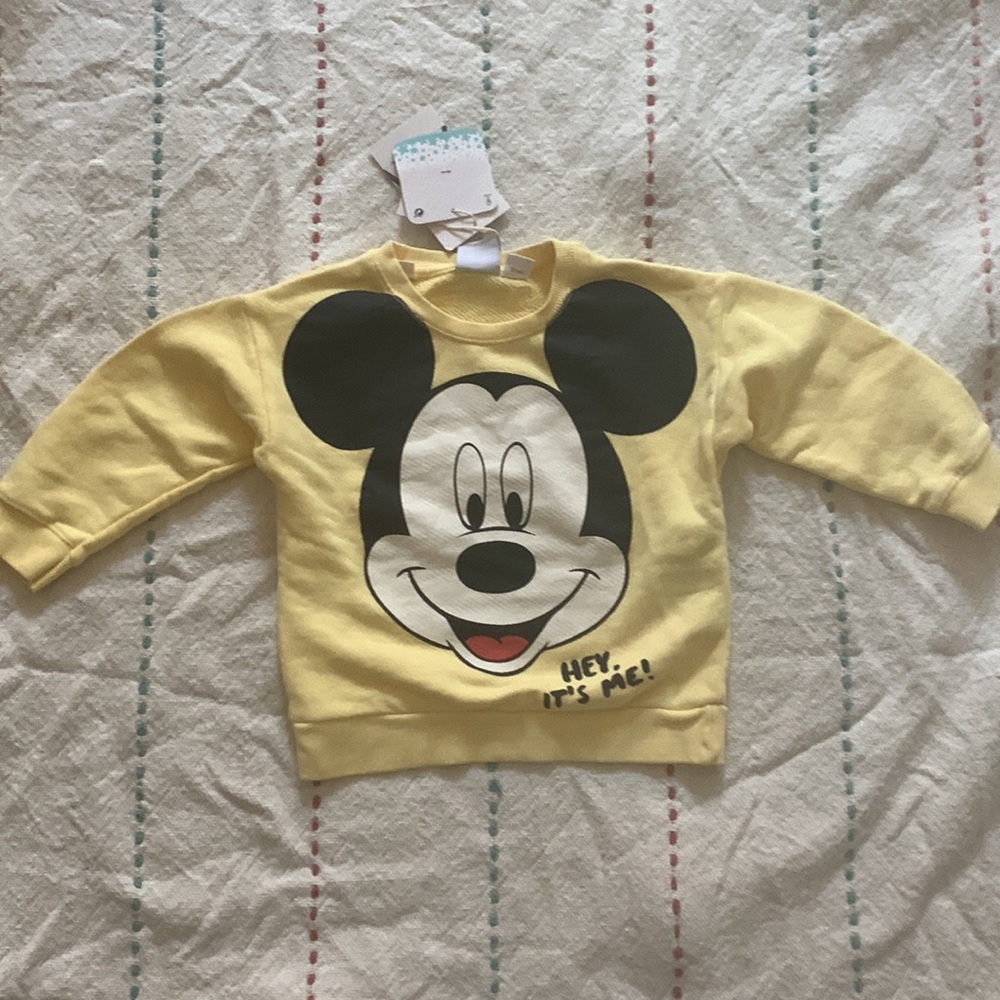 Zara Mickey sweatshirt